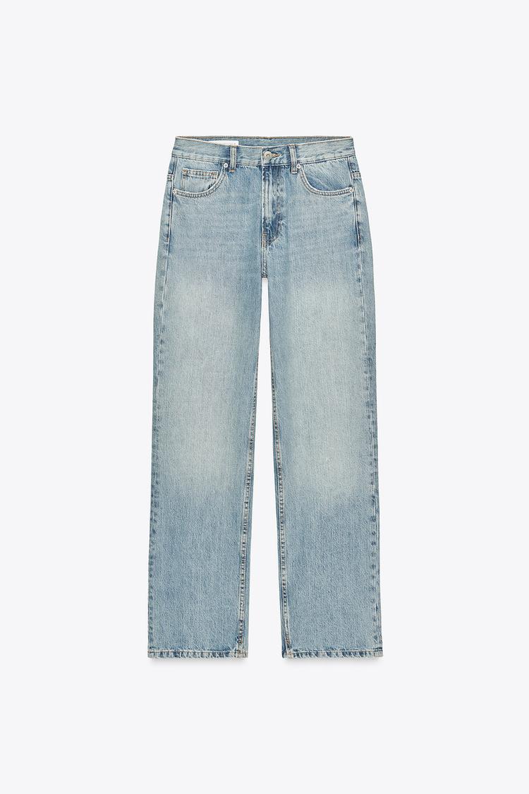 Zara Low Rise Straight Jean