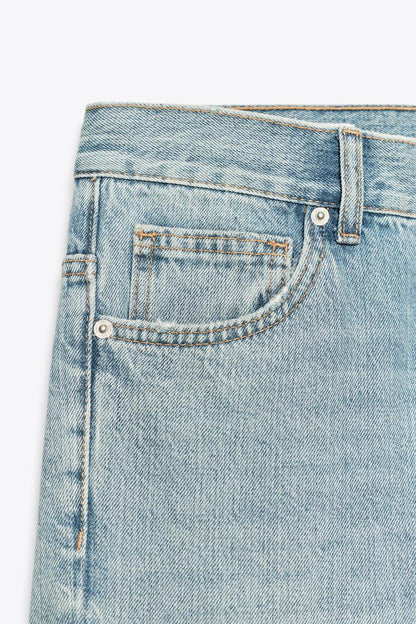 Zara Low Rise Straight Jean