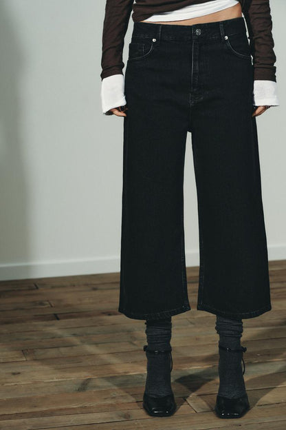 Zara Jean-Jorts Black