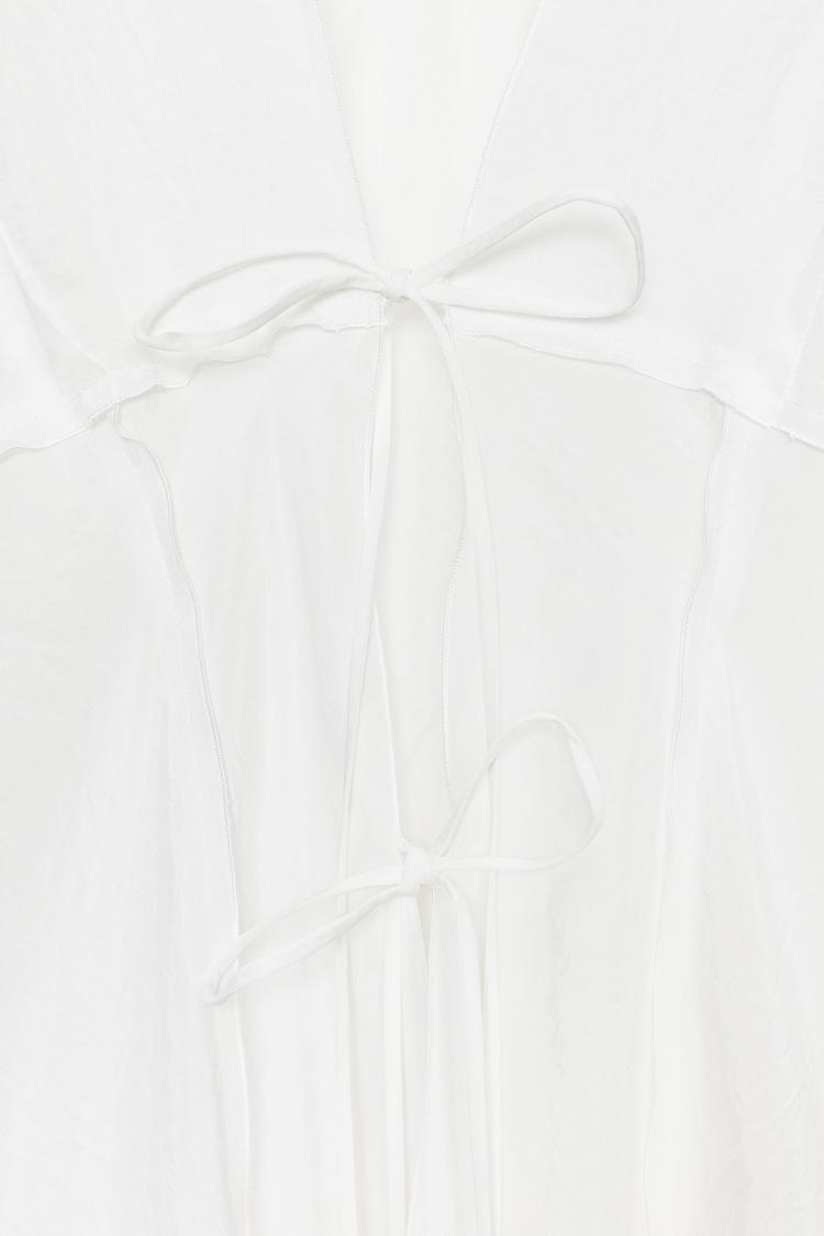 Zara Blouse With Ties