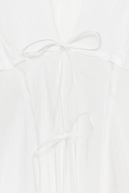 Zara Blouse With Ties