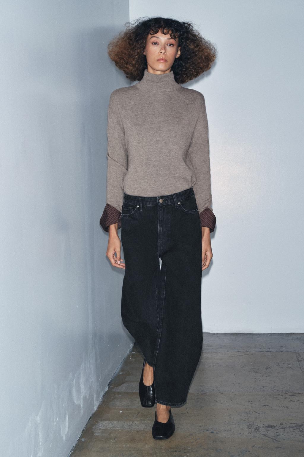 Zara Mid-Waist Curved Leg Regular Length