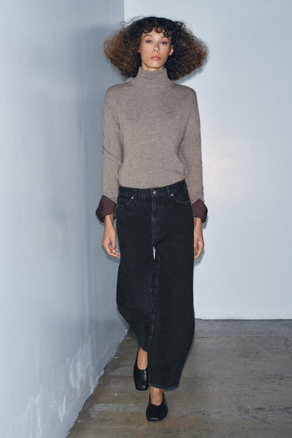 Zara Mid-Waist Curved Leg Regular Length