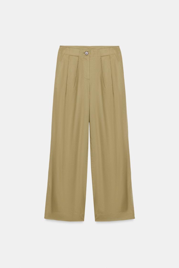 Barrel Trouser With Darts