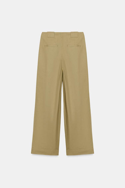 Barrel Trouser With Darts