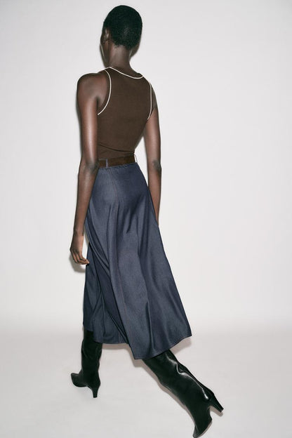 Round Neck Sleeveless Dress