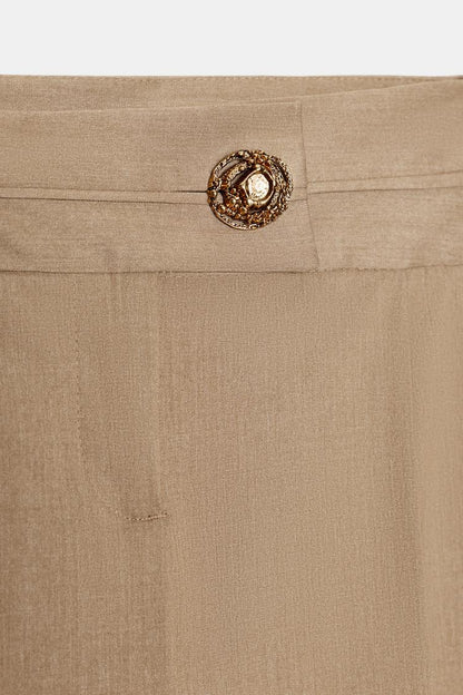 Large Button Dore Trouser