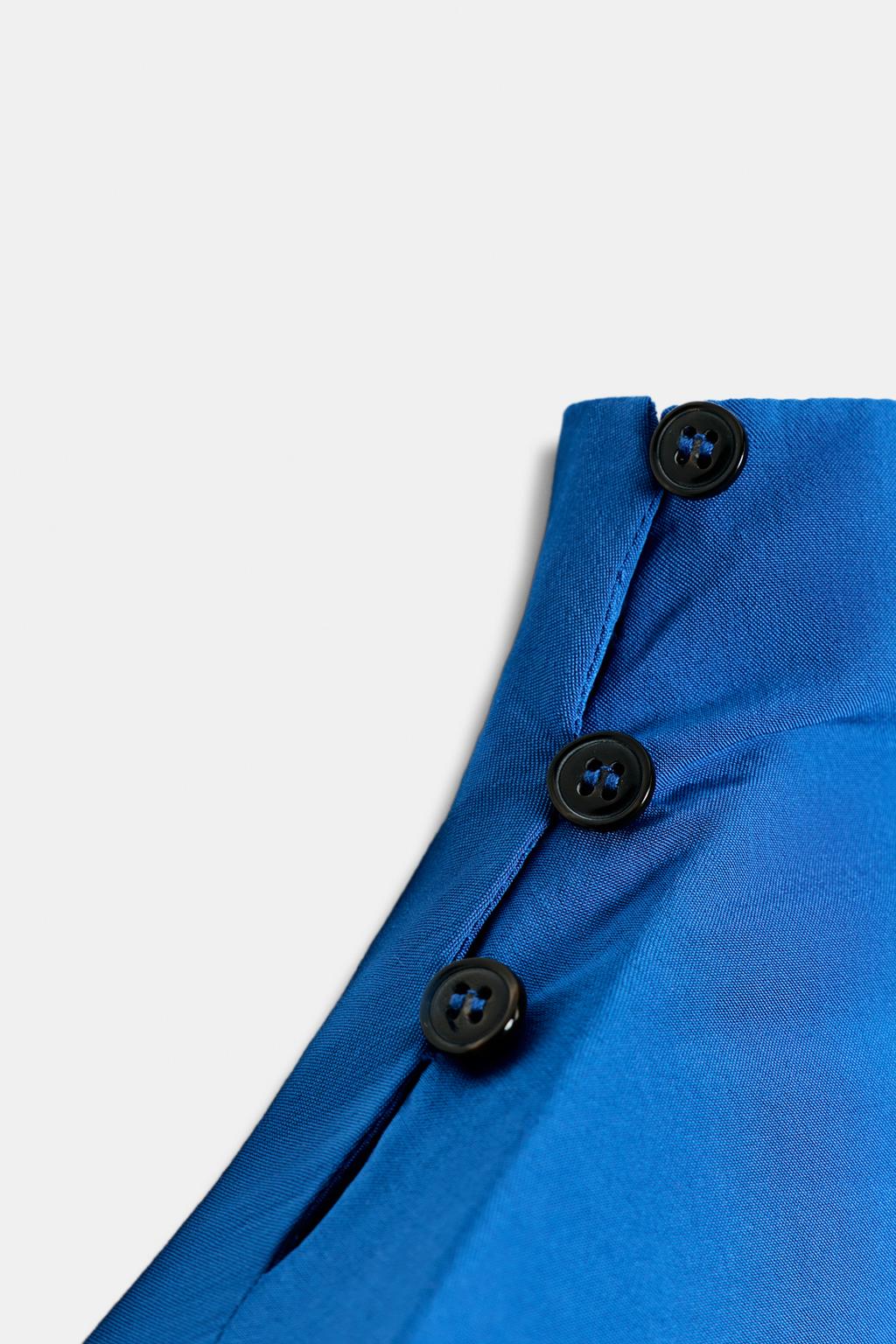 Zara Draped Blouse Shirt