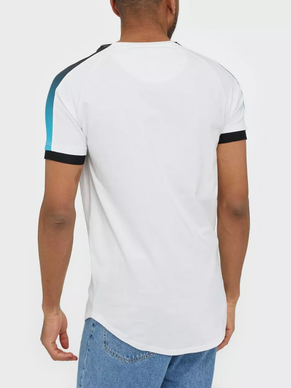 Insert Fade Curve Panel White/ Teal