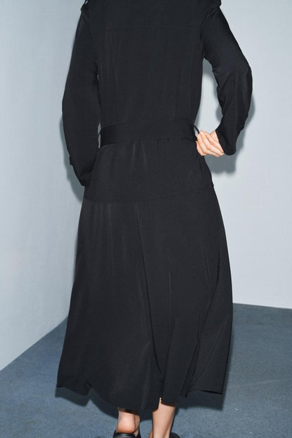 Zara Trench Midi Dress