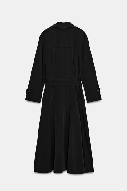Zara Trench Midi Dress
