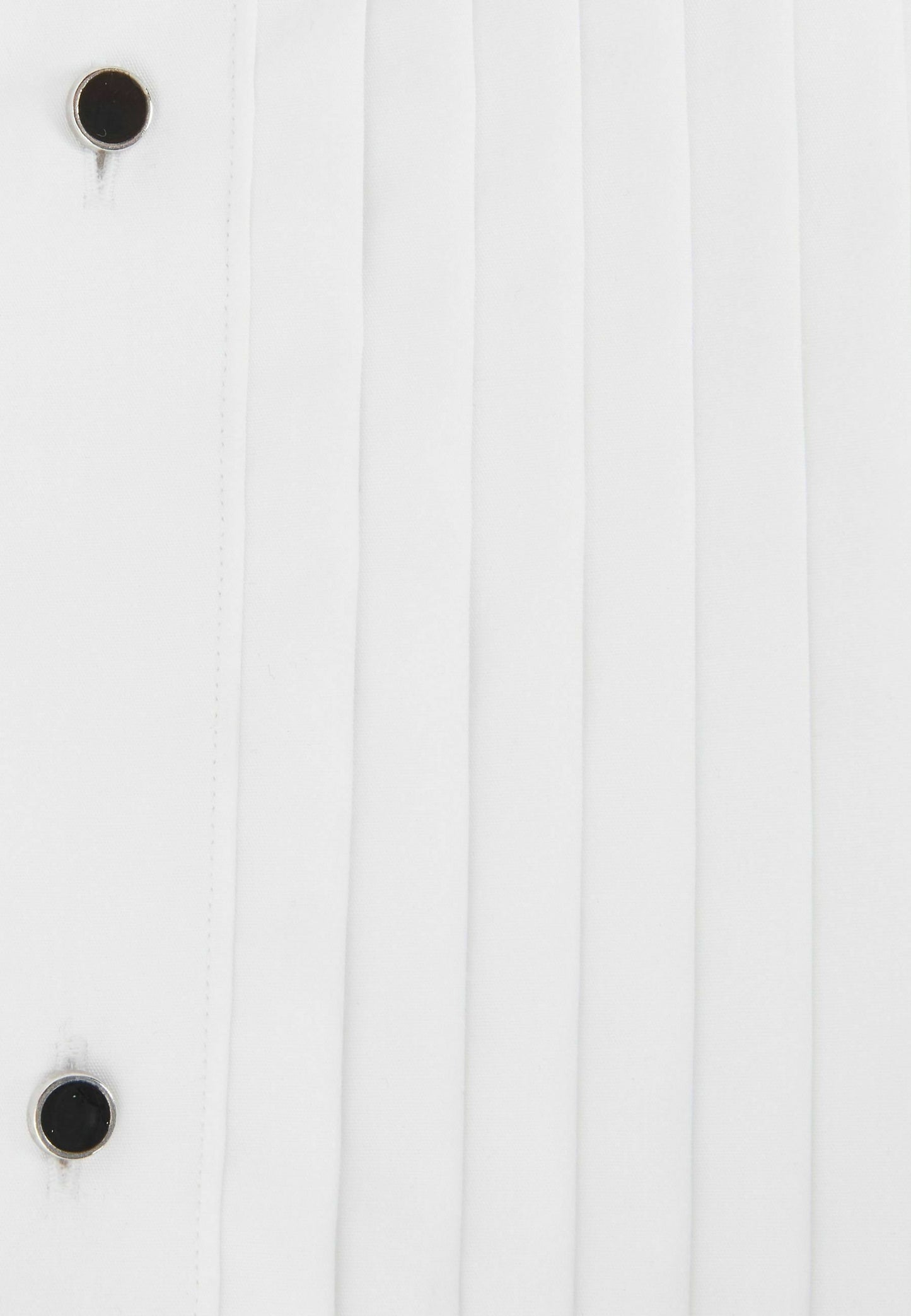 Pleat Dress Shirt Camicia - White
