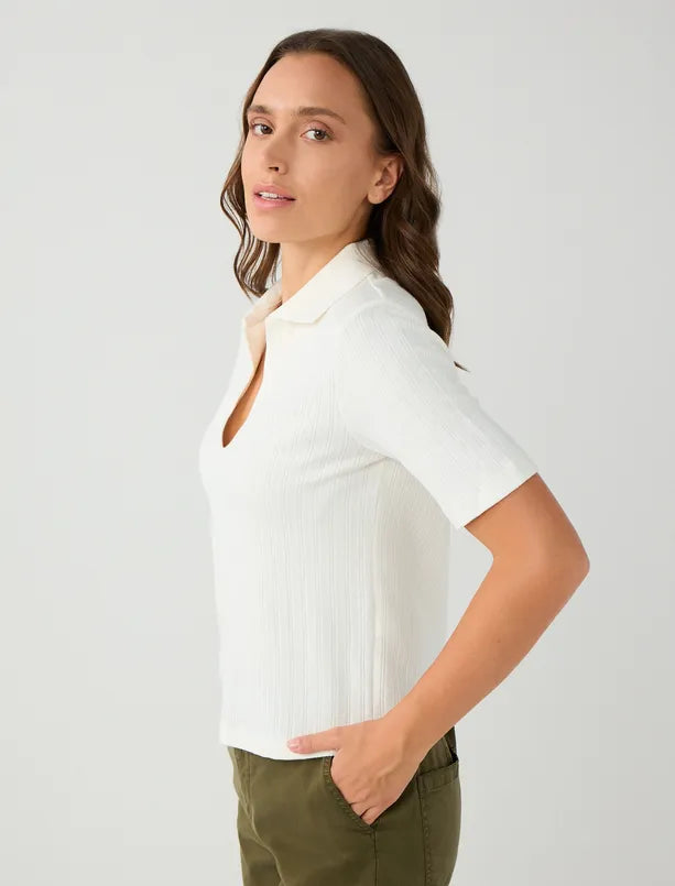 Collar Knitted Shirt - Ercu