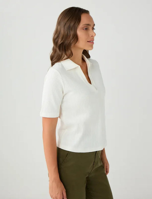 Collar Knitted Shirt - Ercu