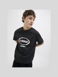 JCOLIDO AOP Front Print Crew Neck T-Shirt