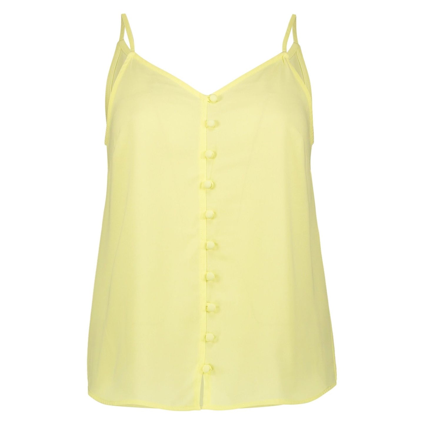 Button Crew Neck Top