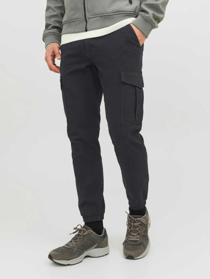 JPSTMARCO JJJOE Cuffed Pants Black