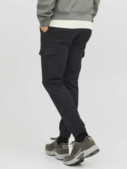 JPSTMARCO JJJOE Cuffed Pants Black