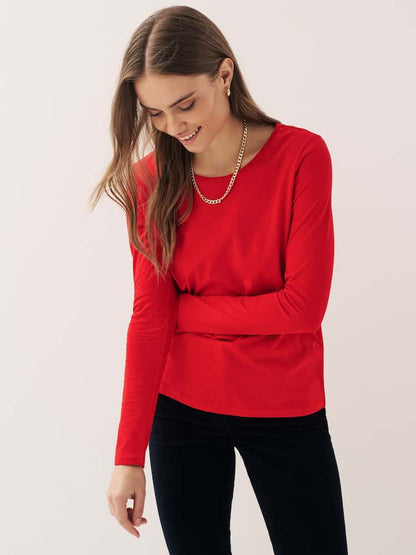 Red Long Sleeve T-Shirt