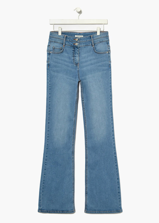 Light Blue Wash Slim Lift And Shape Bootcut Jeans