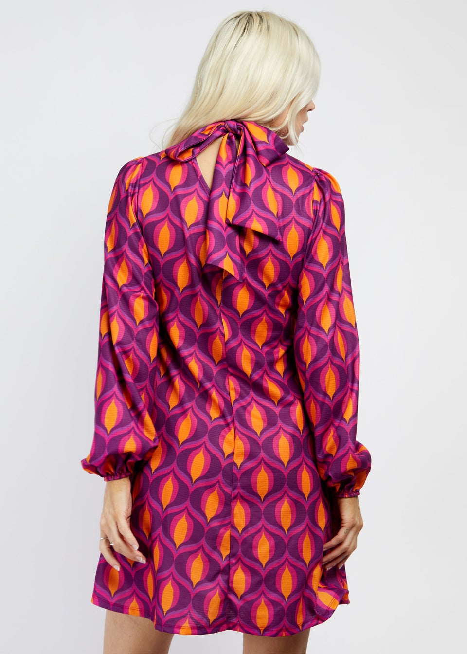 Geo Print Mini Dress