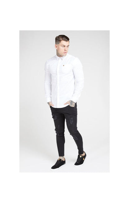 Long Sleeve Smart Shirt White