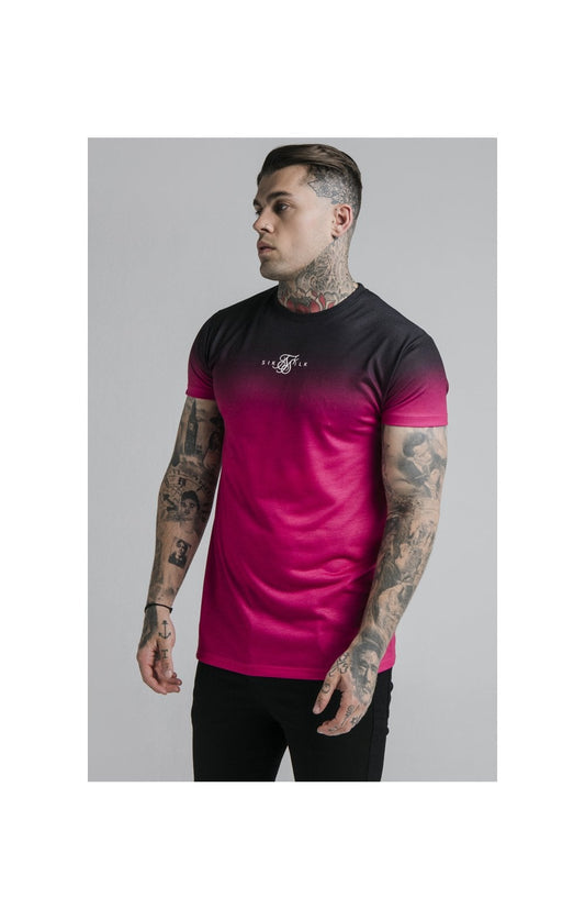 High Fade Tee Pink/Black