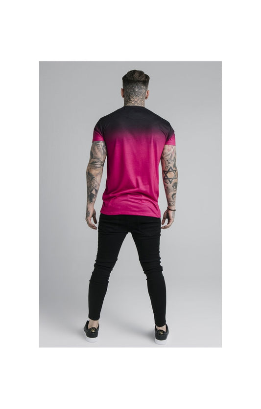 High Fade Tee Pink/Black