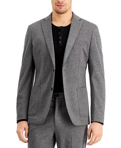 Mens Slim Fit Two Button Blazer Jacket