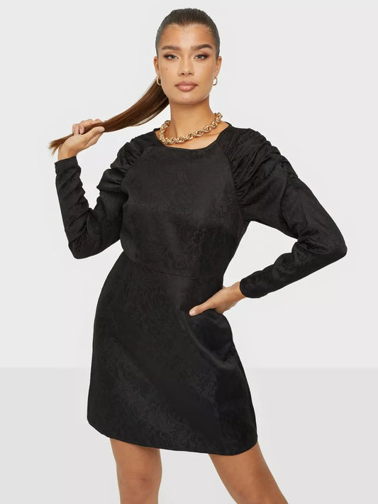 Rustine Longsleeve Dress Black