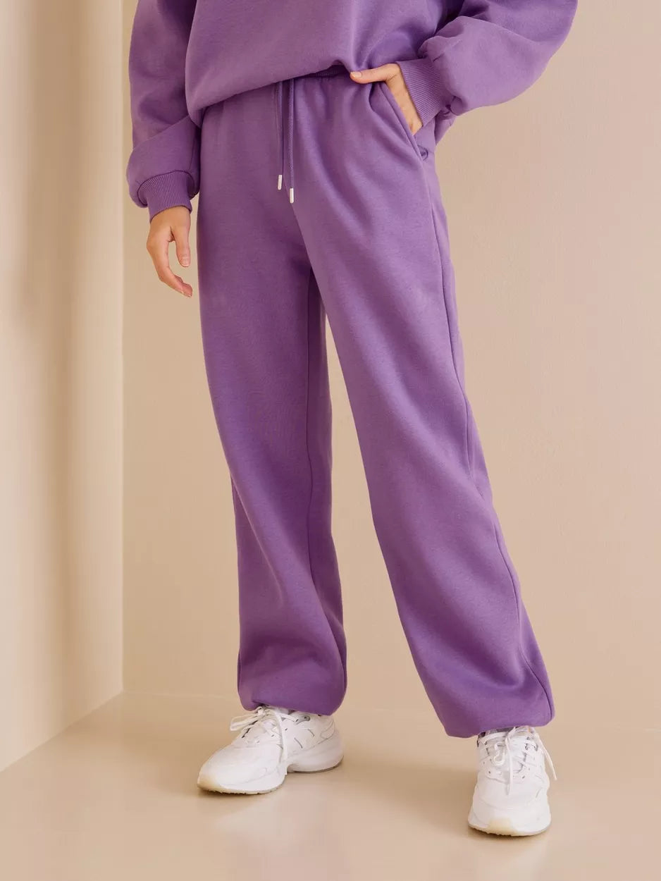 Perfect Slouchy Sweat Pants Purple