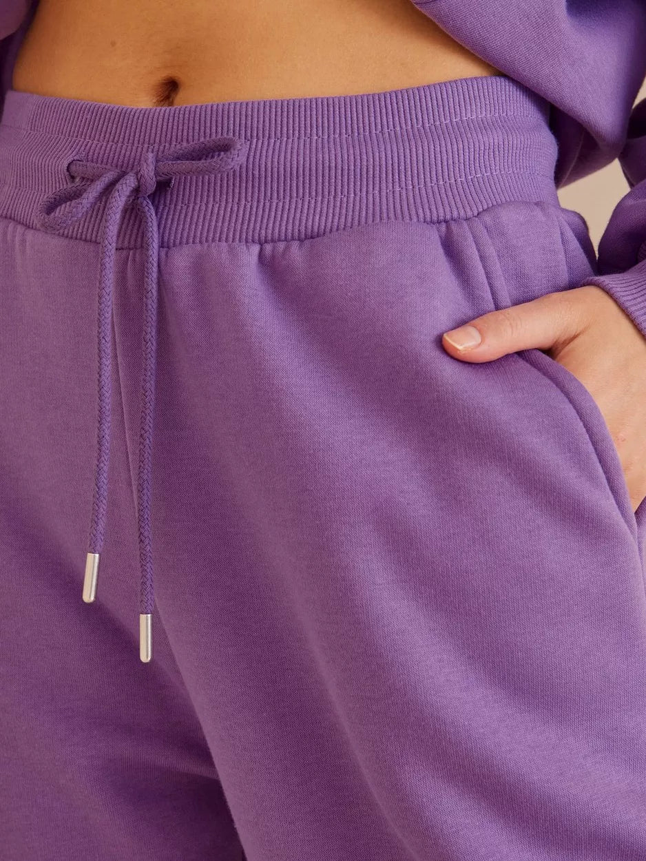 Perfect Slouchy Sweat Pants Purple