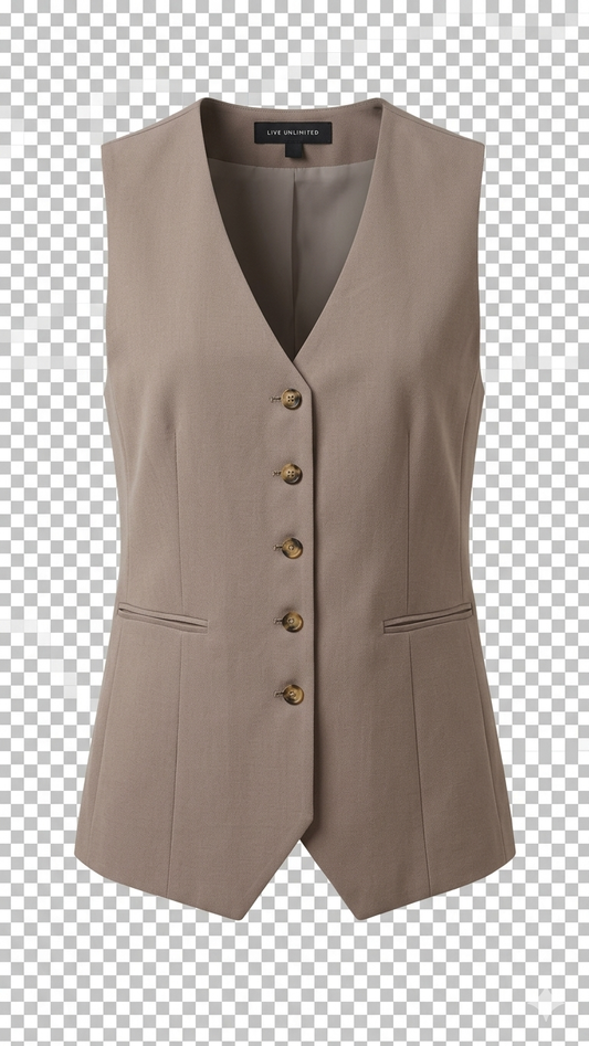 Live Unlimited Longline Waistcoat