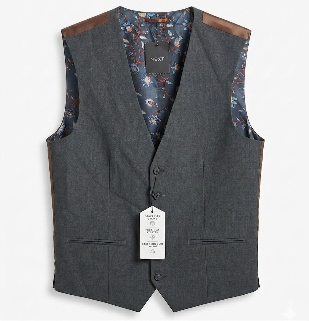 Formal Classic Waistcoat - Grey