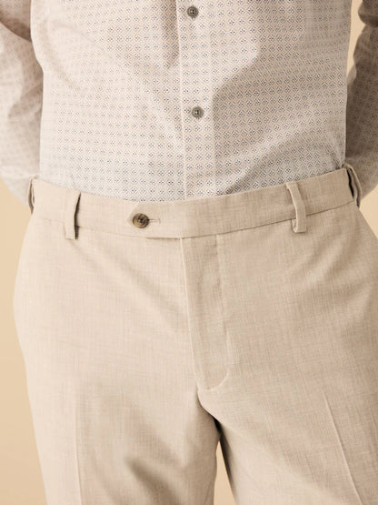 Stone Slim Fit Motionflex Stretch Suit Trousers