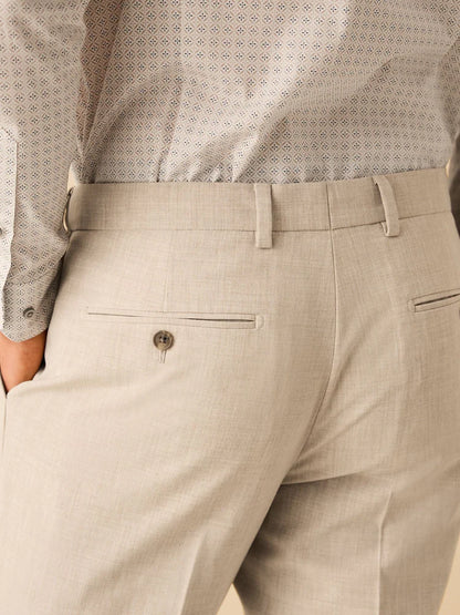 Stone Slim Fit Motionflex Stretch Suit Trousers