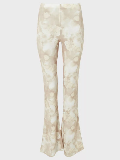 Flared Print Pant