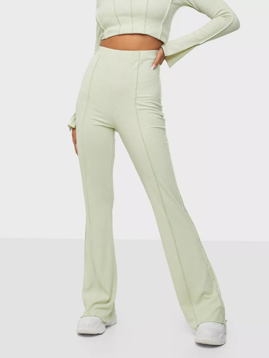 Effortless Seam Pants Light Green