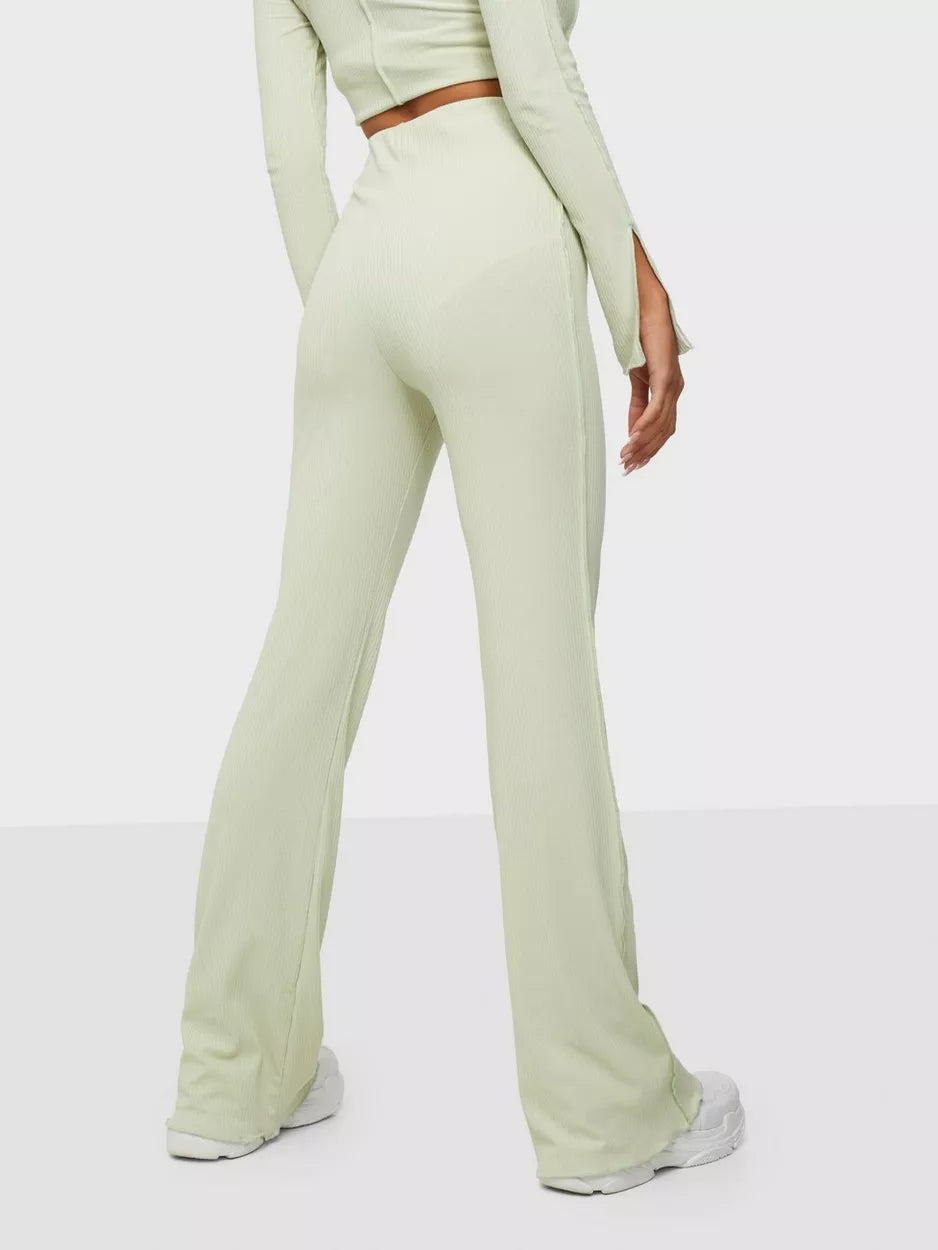 Effortless Seam Pants Light Green