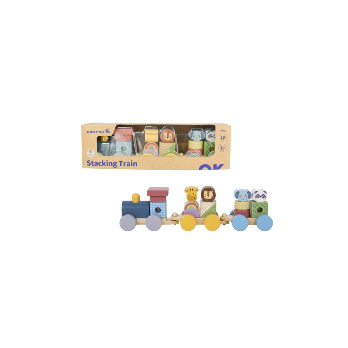 Stacking Train - Animals