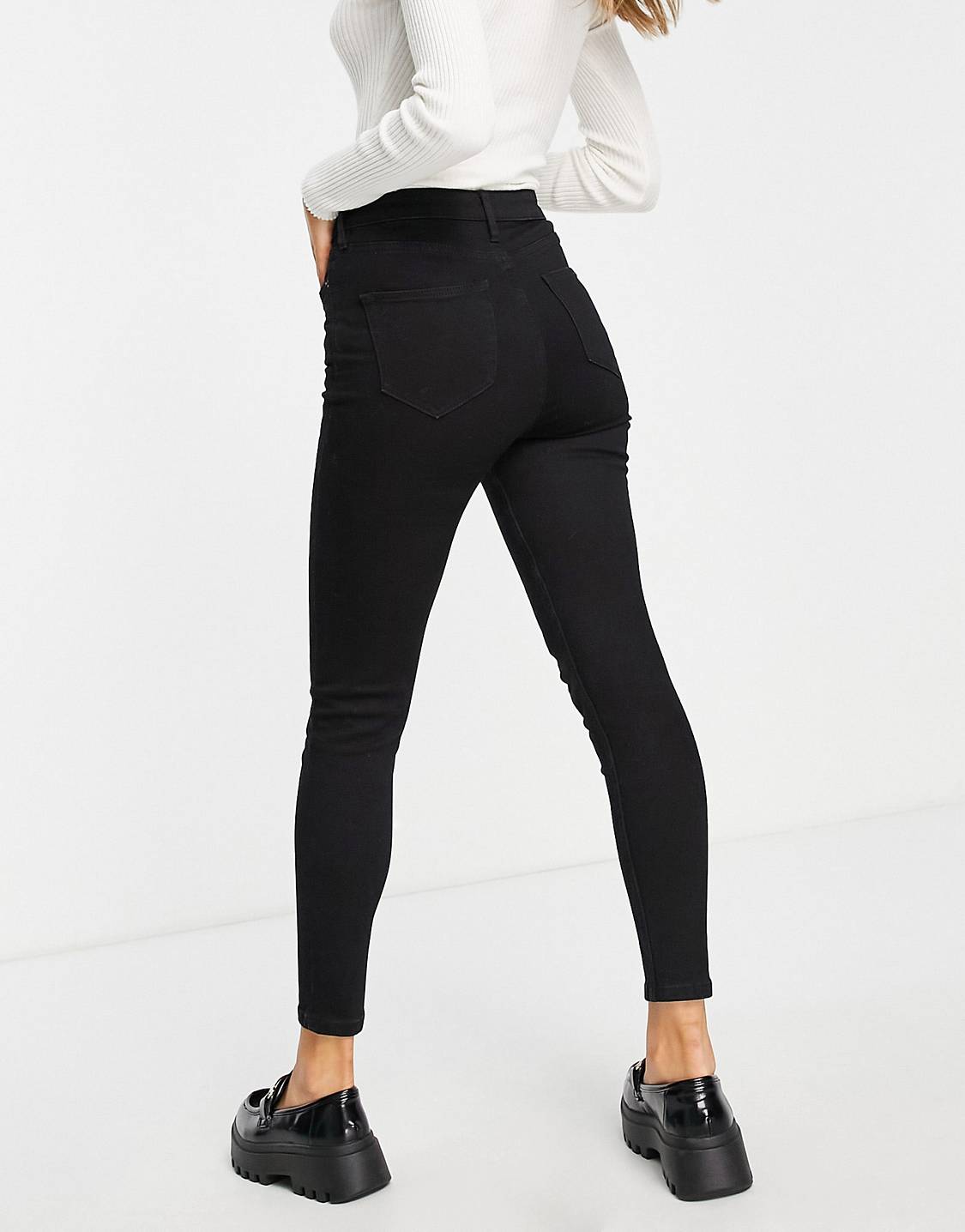 Emily High Rise Skinny Ankle Grazer