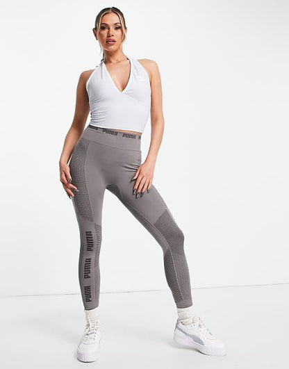 Puma Summer Resort Halterneck Top in Pale Blue
