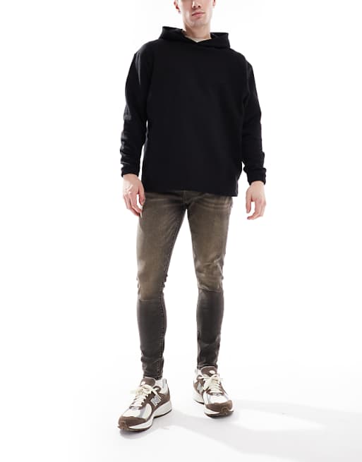 Spray On Jeans with Power Stretch in Blue with Tint