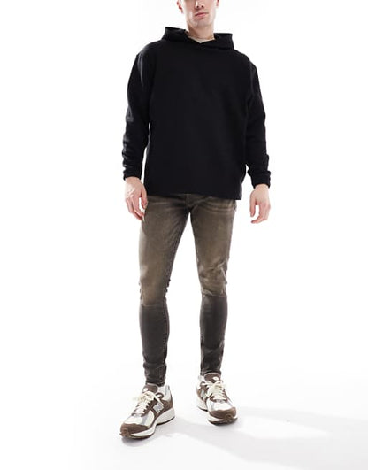 Spray On Jeans with Power Stretch in Blue with Tint