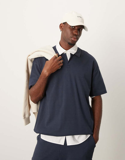 Revere Polo Shirt Navy