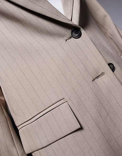 River Island Brown Oversized Structured Blazer