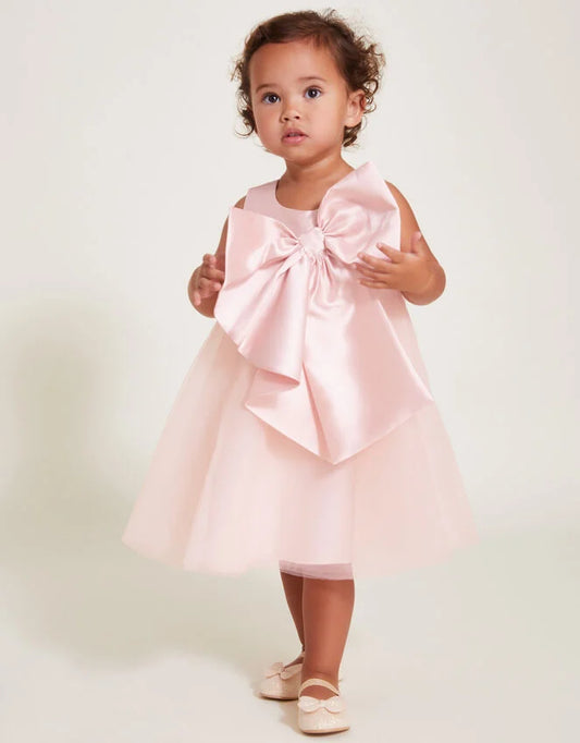 Baby Bonnie Bow Dress Pink