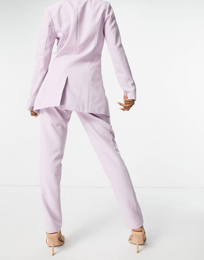 Unique21 Tailored Trousers In Lilac Co-Ord