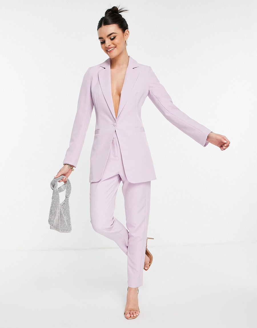 Tailored mauve trouser