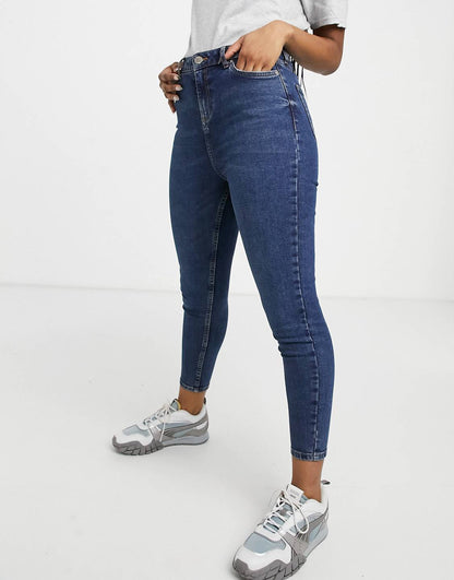 Emily High Rise Skinny Ankle Grazer Jeans